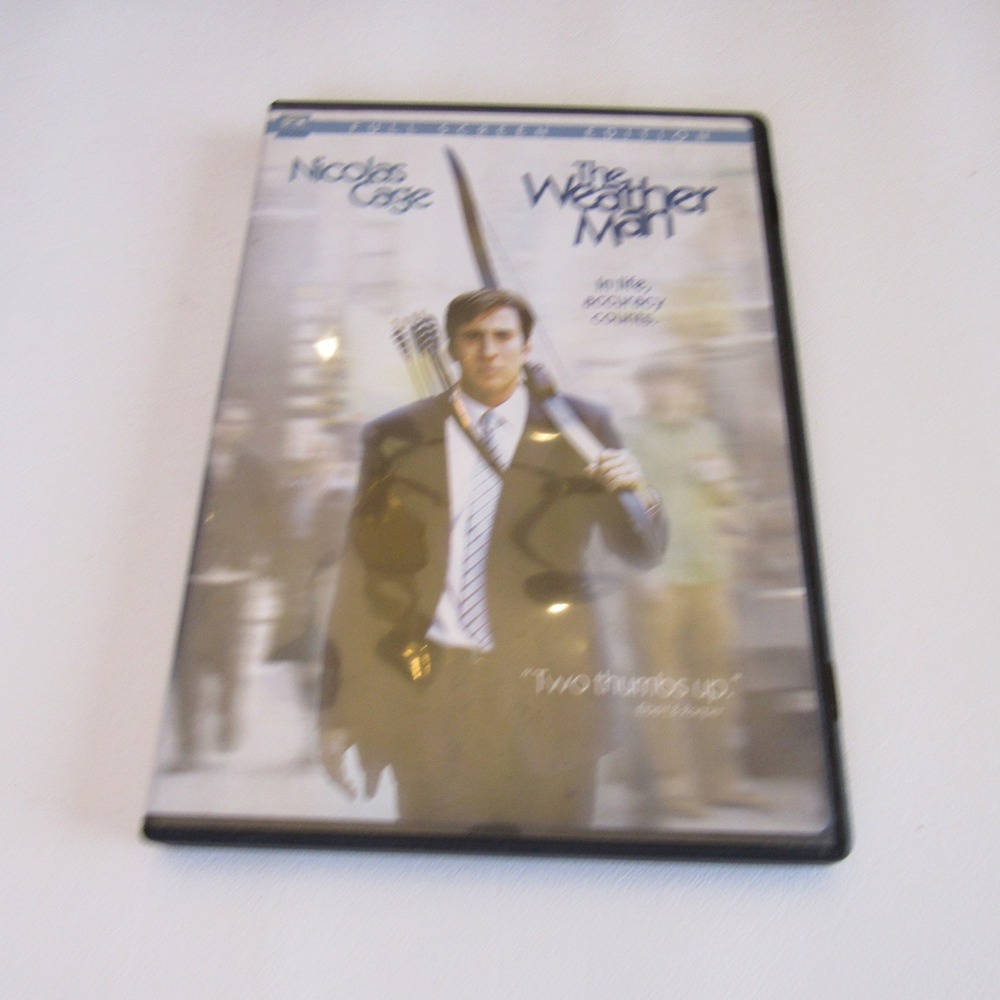 The Weather Man DVD 2005 Nicolas Cage Michael Caine Full Screen Edition‎ Movie